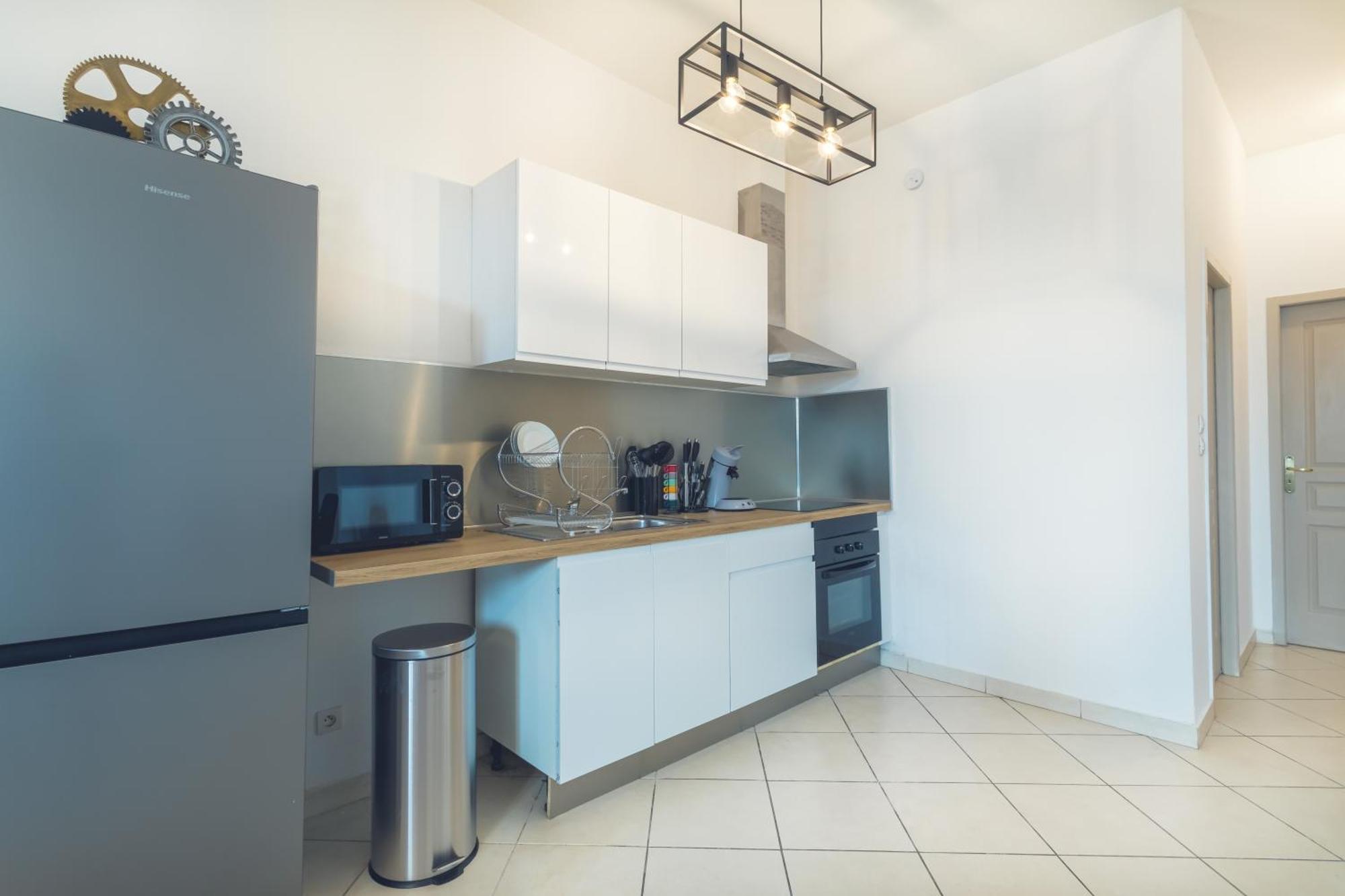 Le Albert 1Er Beziers Appartements Tout Equipes Bagian luar foto