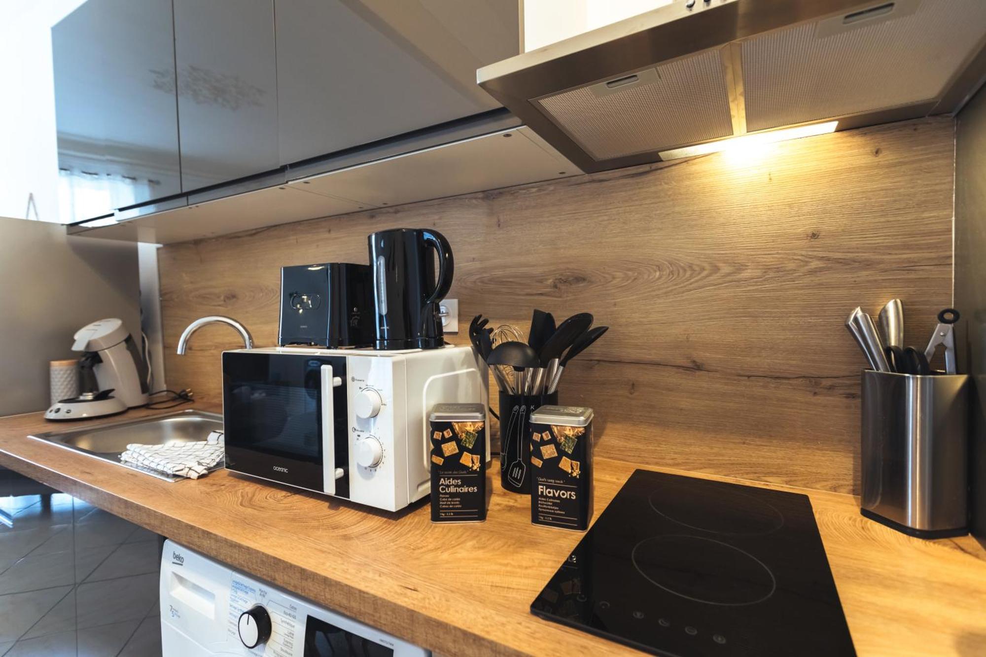 Le Albert 1Er Beziers Appartements Tout Equipes Bagian luar foto