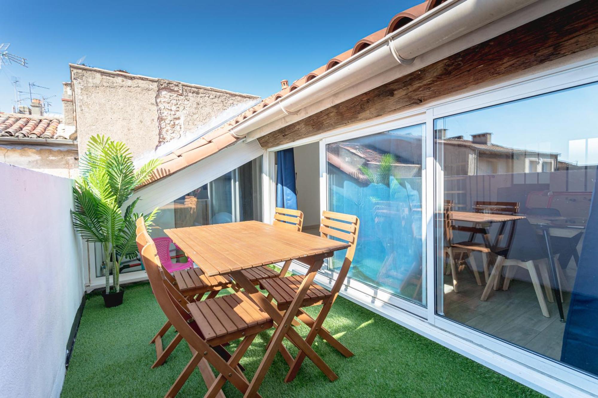 Le Albert 1Er Beziers Appartements Tout Equipes Bagian luar foto