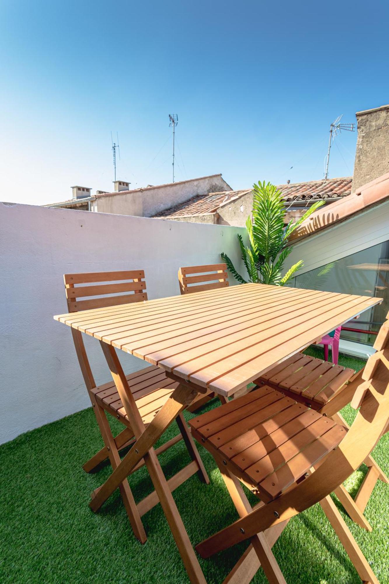 Le Albert 1Er Beziers Appartements Tout Equipes Bagian luar foto